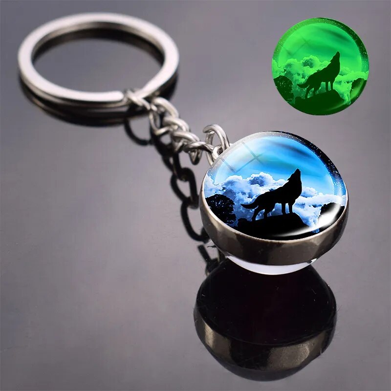 Unique Wolf Key Chain