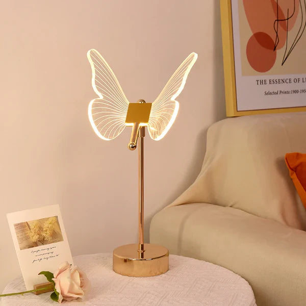 Luxury Butterfly Table Retro Lamp
