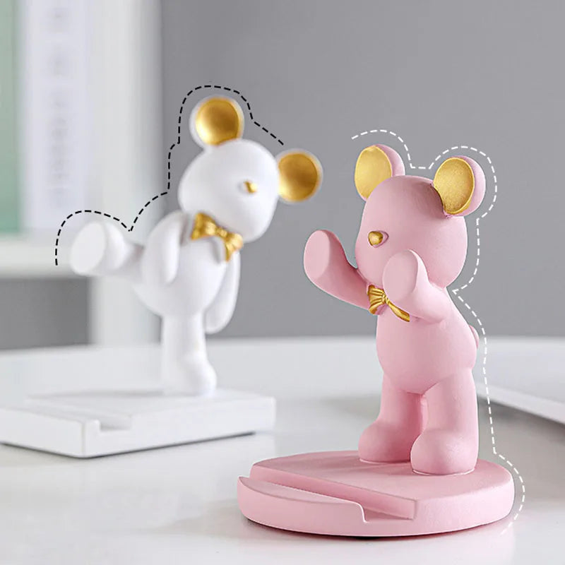 Cute Bear phone bracket