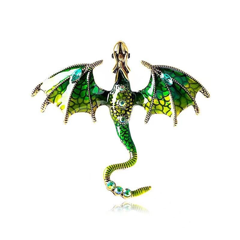 Unique Dragon Brooches