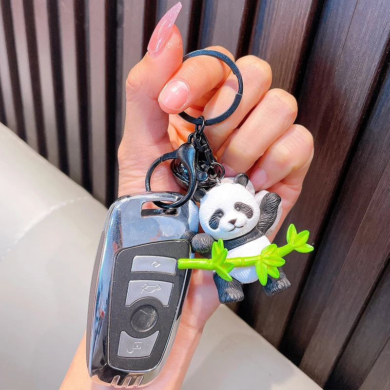 Cute Panda Keychain