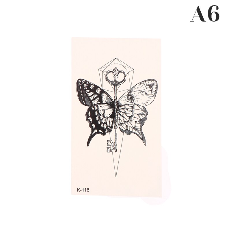 Luxury Butterfly Temporary Tattoo