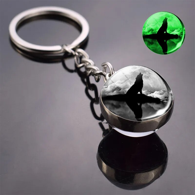 Unique Wolf Key Chain