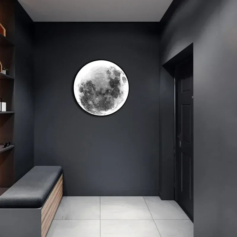 Modern Wall Moon Lamp