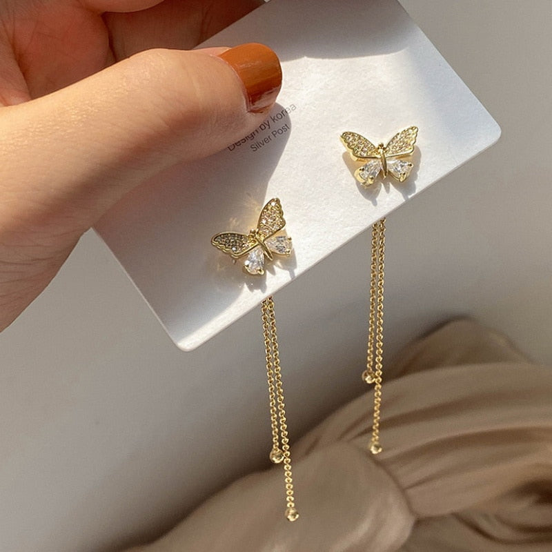 Trendy Butterfly Earrings
