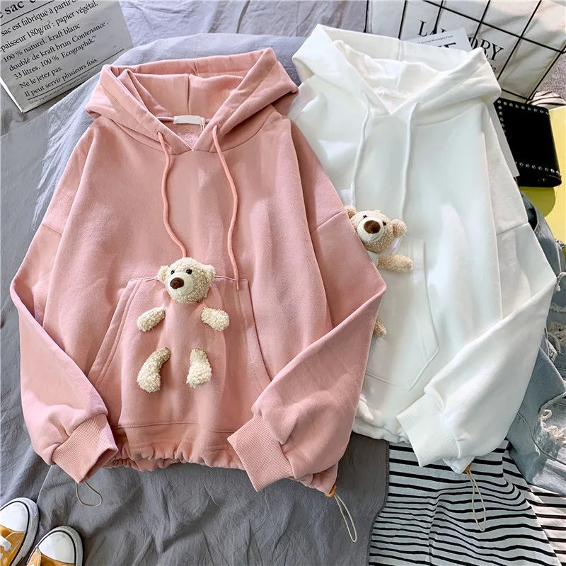 Cute Little Bear Hoodies
