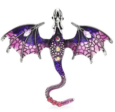 Unique Dragon Brooches