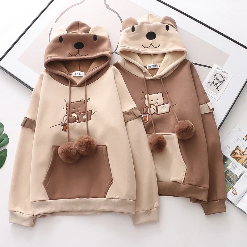 Cute Bear Hoodies