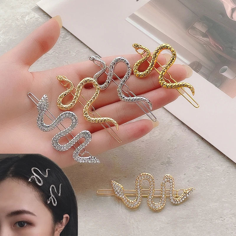 Luxury Snake Hair Pin