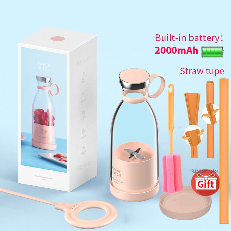 Mini Portable Blender Electric Fruit Juicer Mixers