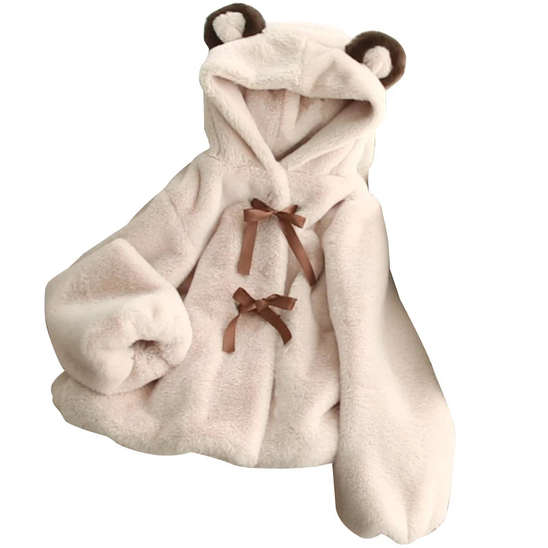 Cute Bear Ear Coat