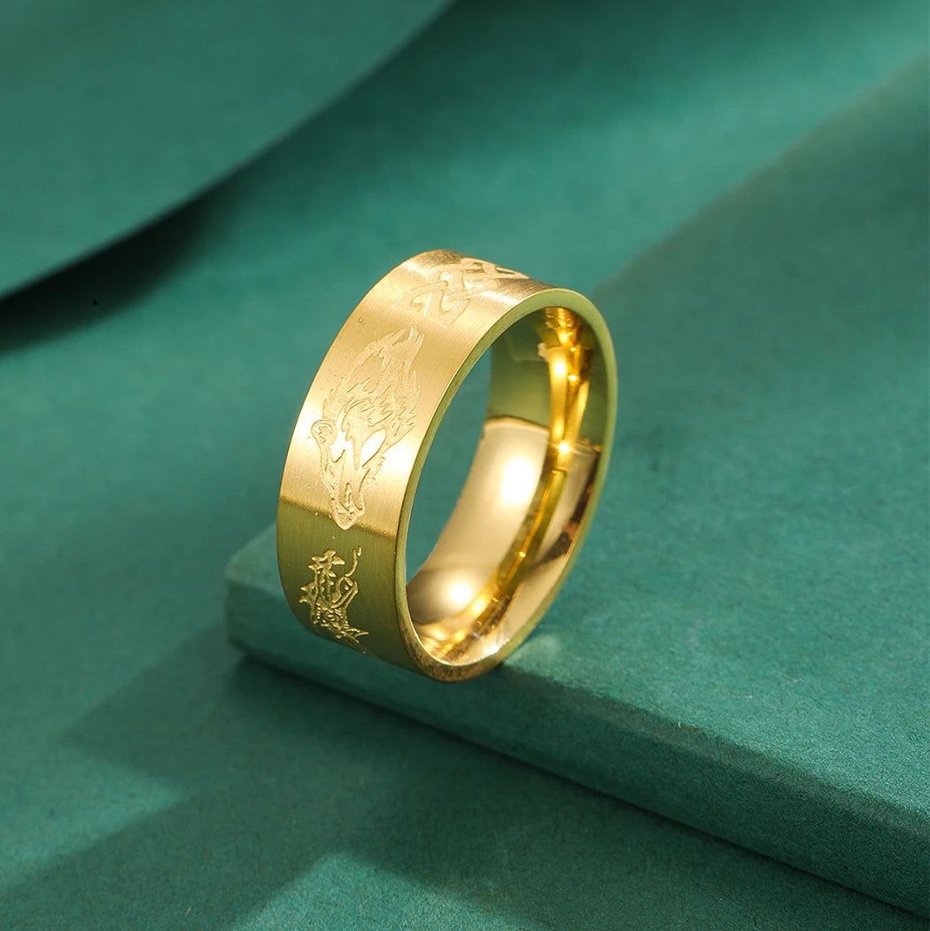 Unique Wolf Ring