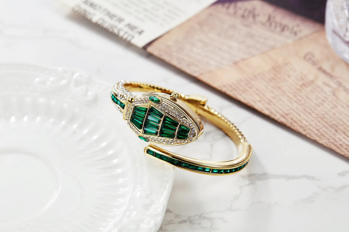 Luxury Snake Bracelet Watch