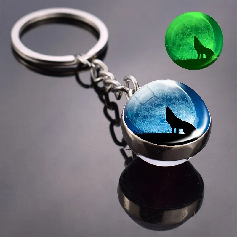 Unique Wolf Key Chain