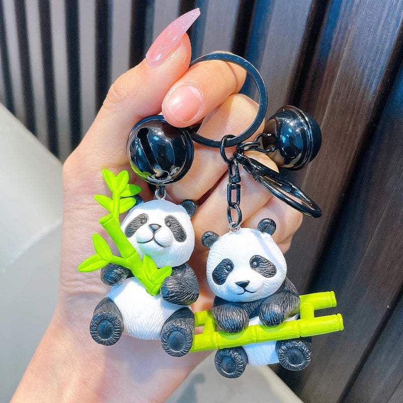Cute Panda Keychain