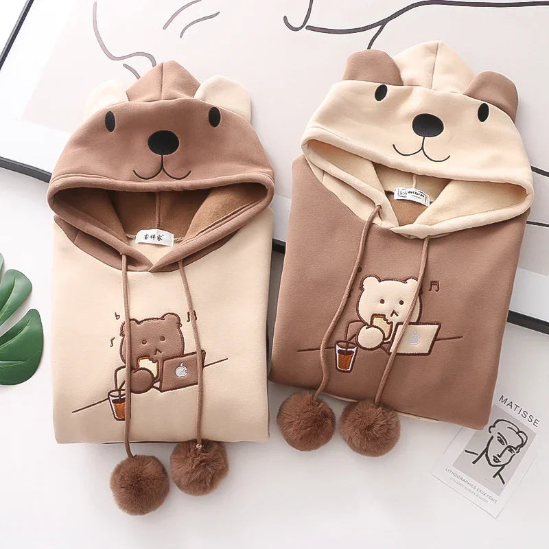 Cute Bear Hoodies