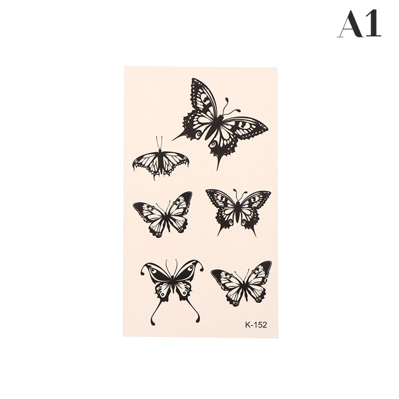 Luxury Butterfly Temporary Tattoo