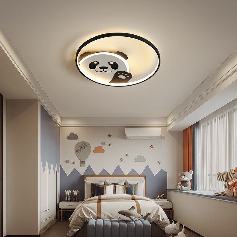 Cute Panda Ceiling Light