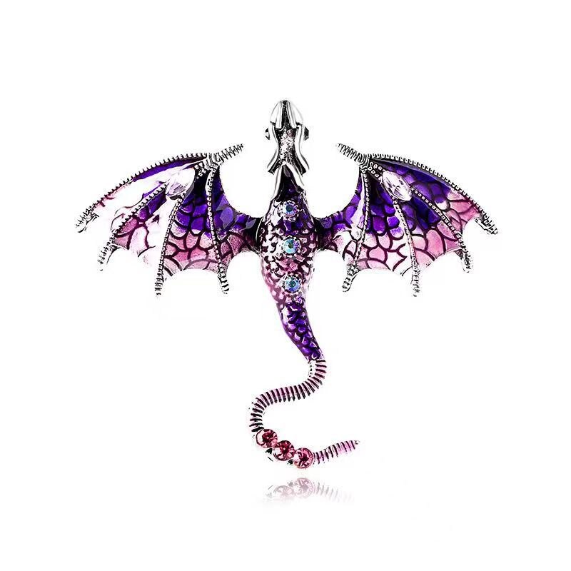 Unique Dragon Brooches