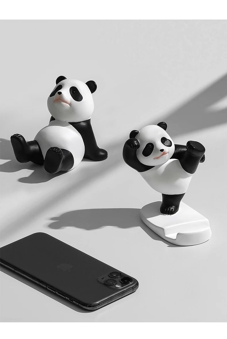 Unique Panda mobile phone bracket