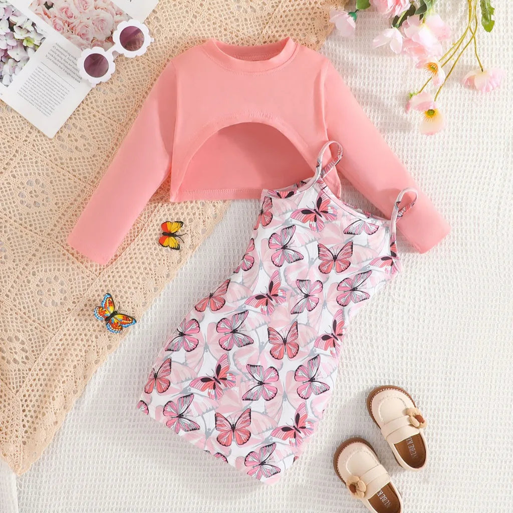 Luxury Butterfly Clothing Set