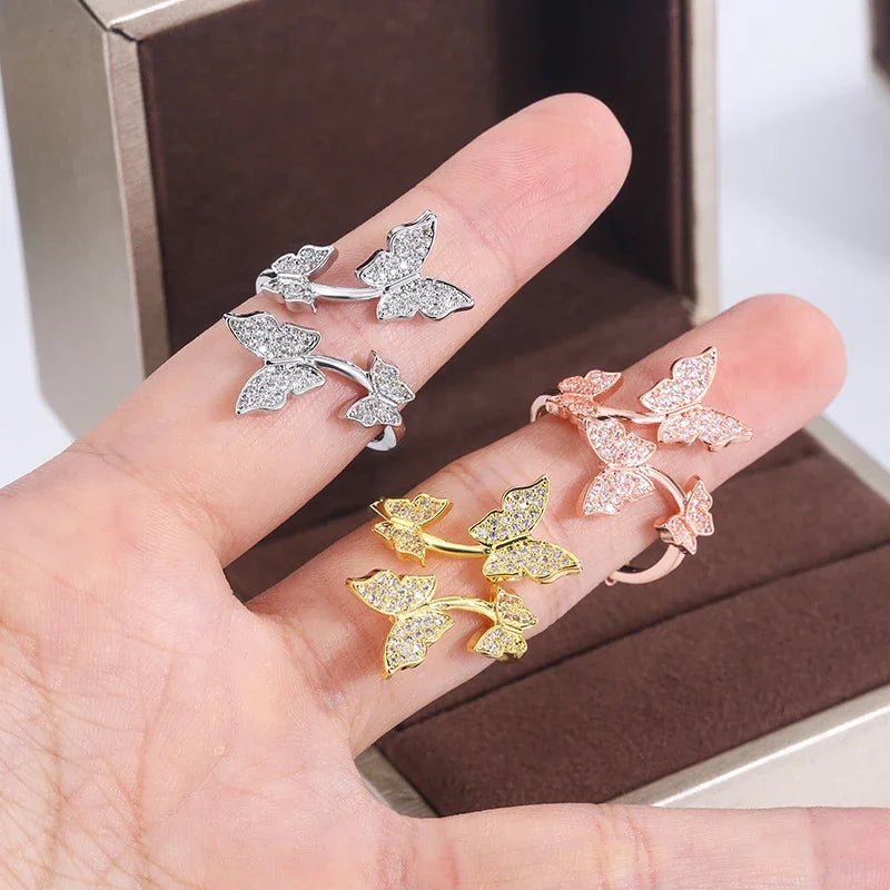 Luxury Butterfly Ring
