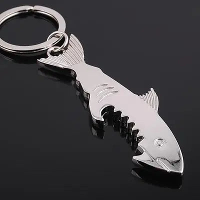 New Shark Bottle Opener Keychain