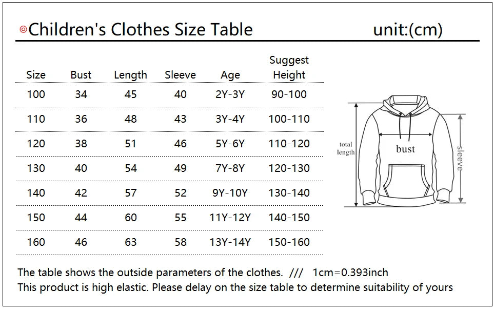 Cute Panda kids hoodies