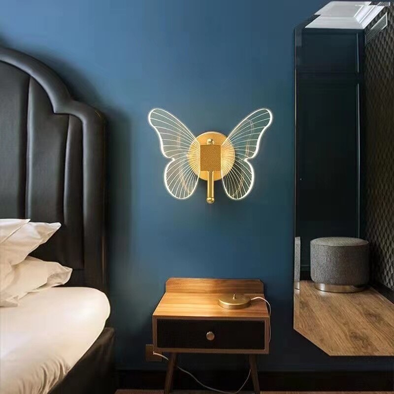 Amazing Modern Butterfly Wall Lamp
