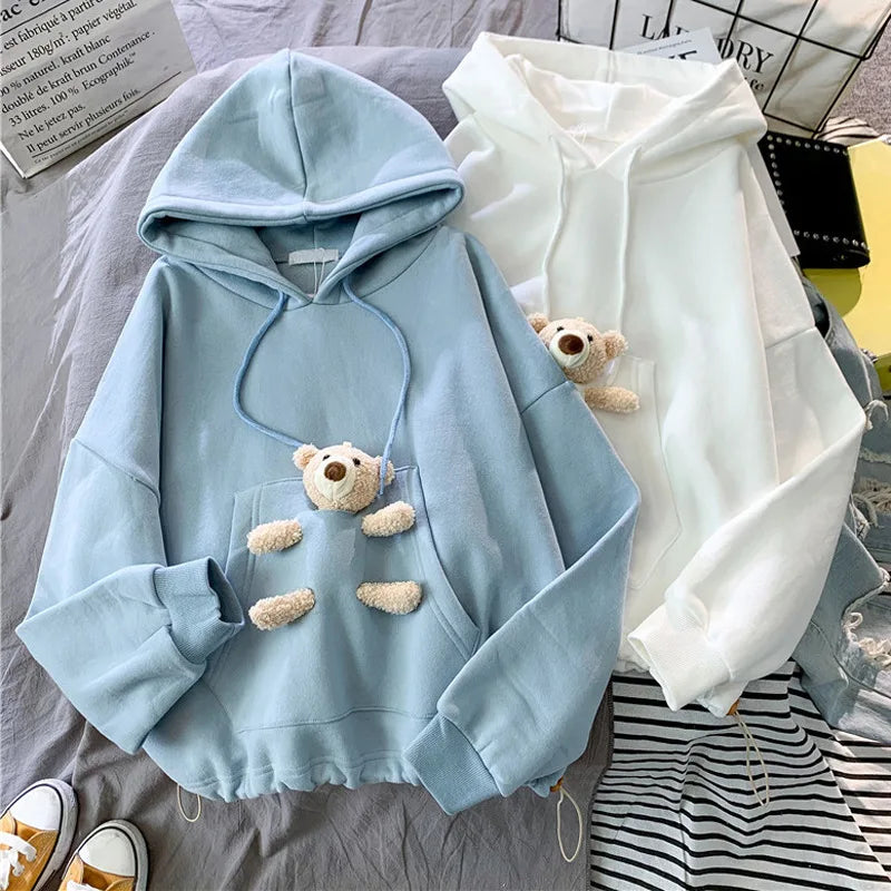 Cute Little Bear Hoodies
