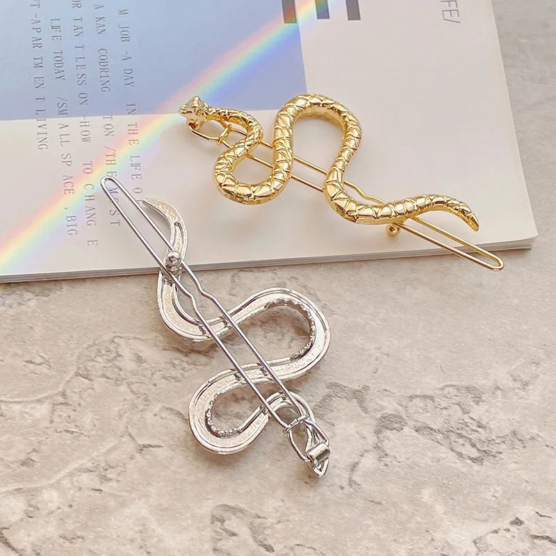 Luxury Snake Hair Pin
