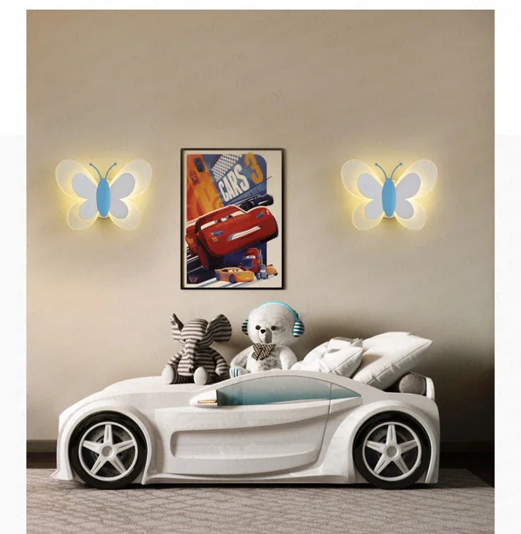 Cute Butterfly girl room lamp