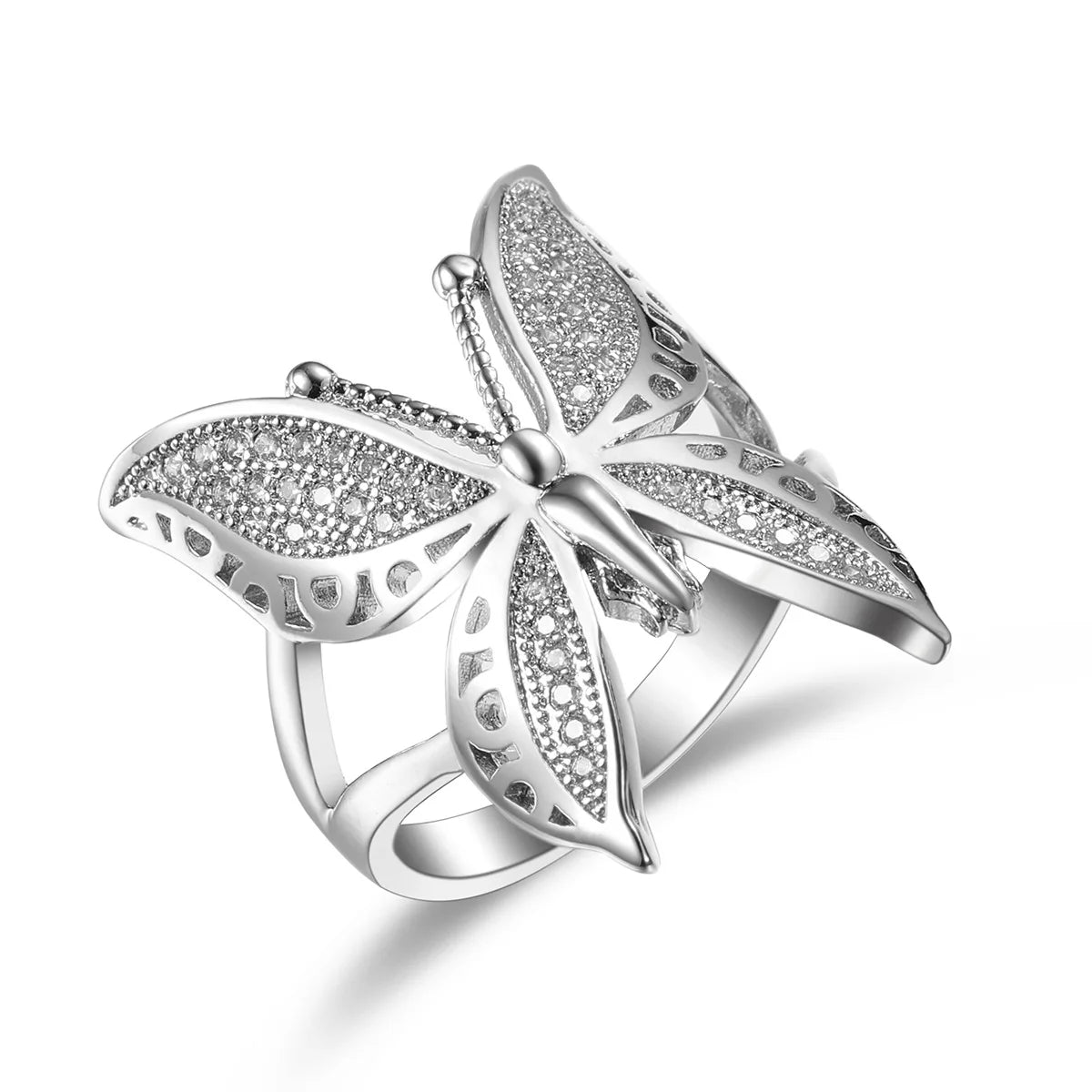 Luxury Butterfly Rings