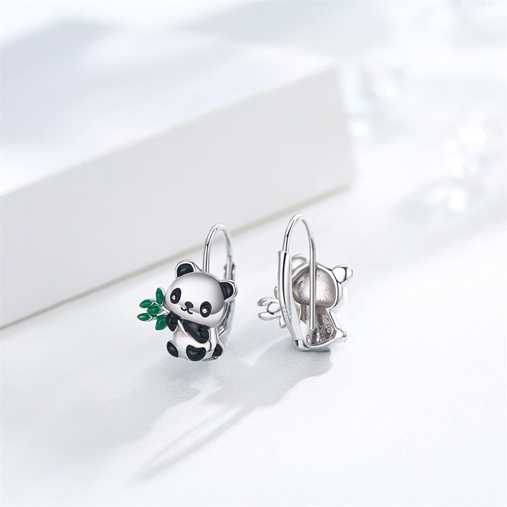 Cute Panda Earrings