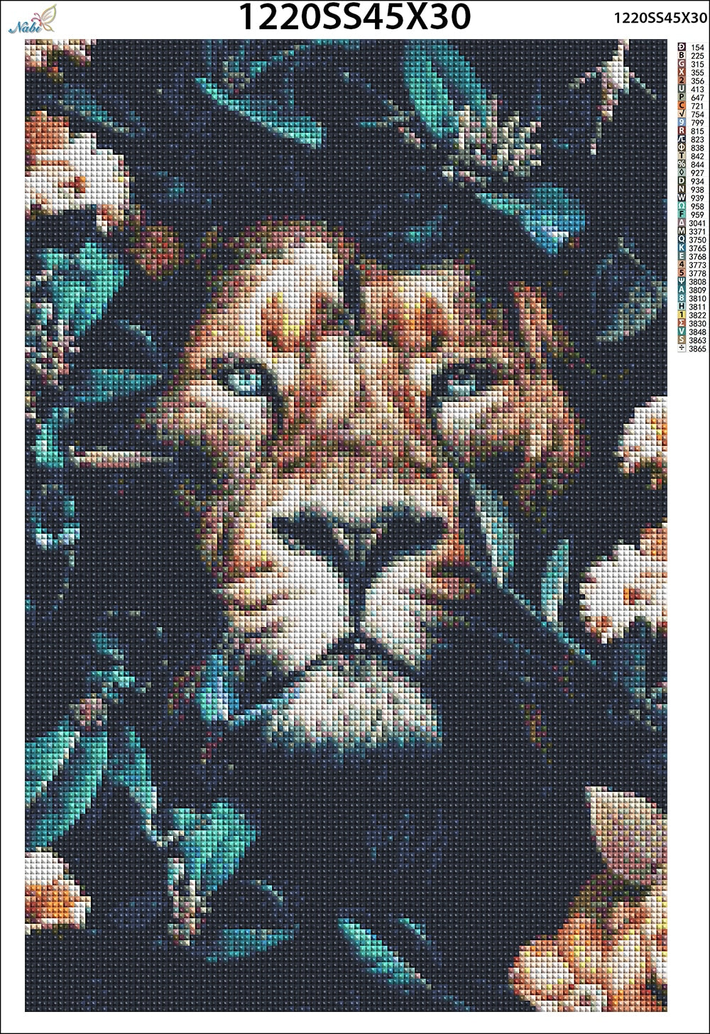 Amazing Lion Canva