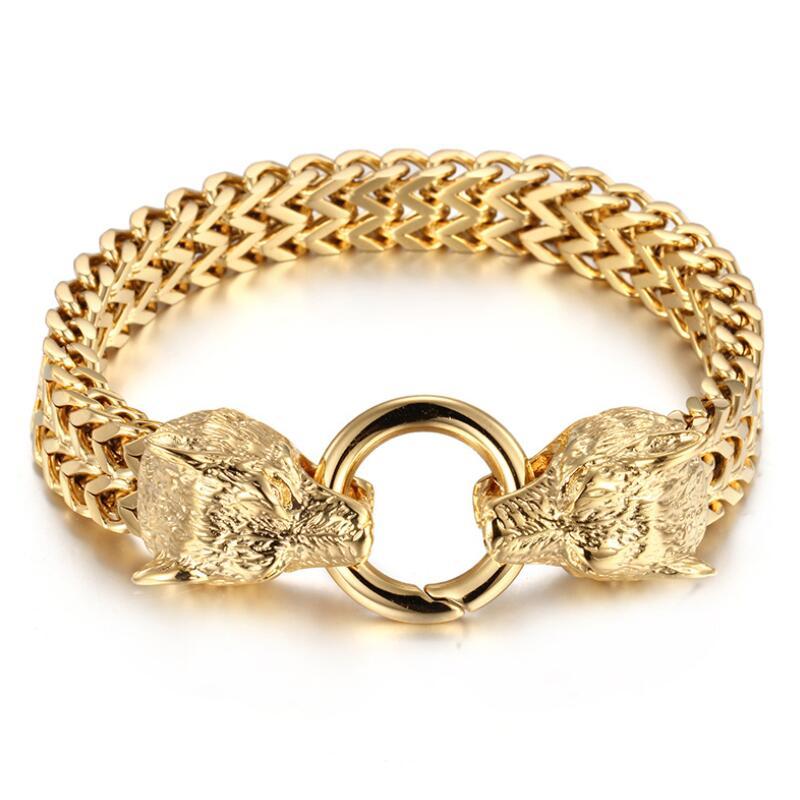 Wolf Head Bracelet - animalchanel