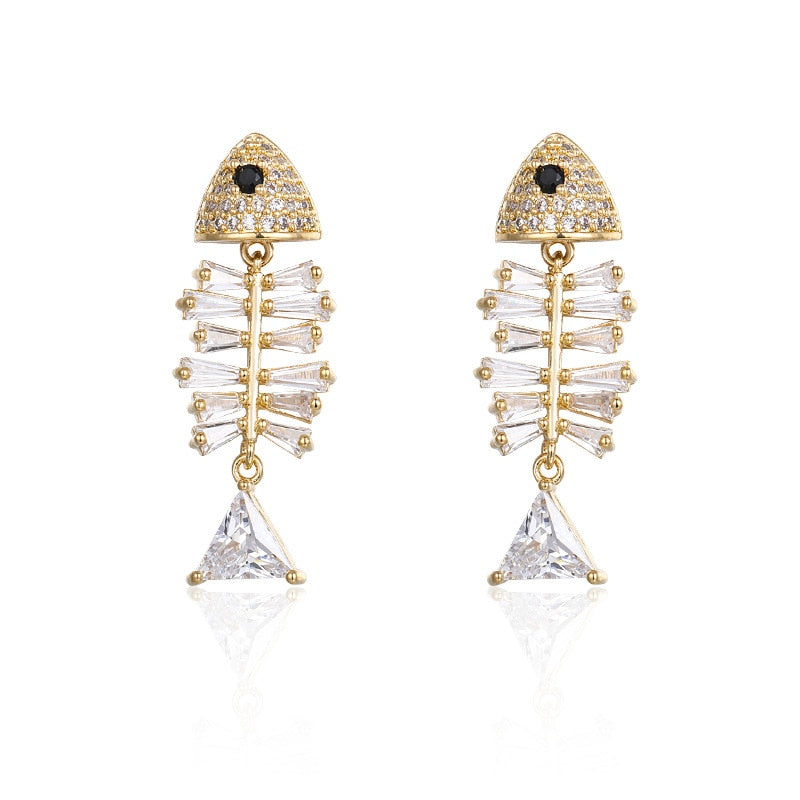 Luxury Fish Earrings