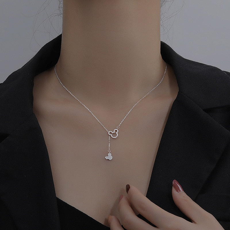 Luxury Crystals Bear Necklace