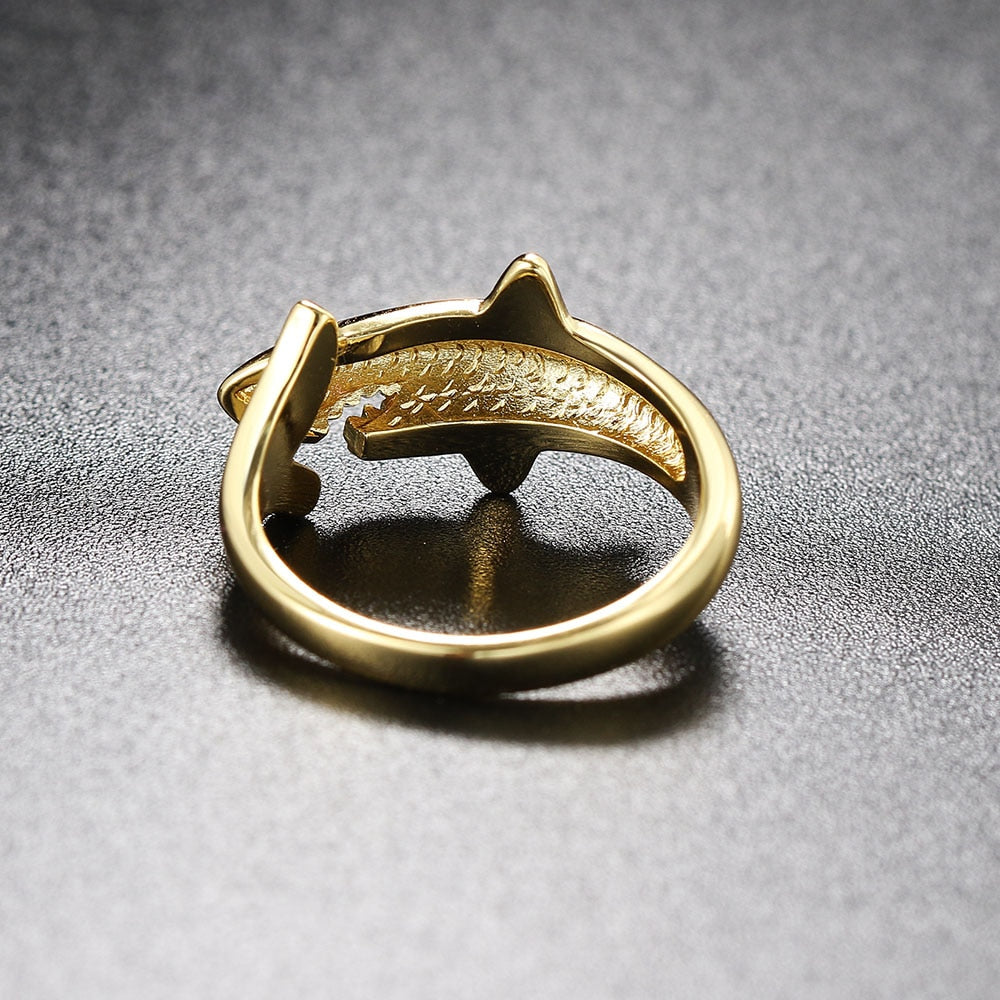 simple Shark Ring