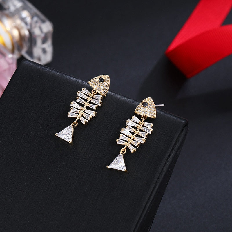 Luxury Fish Earrings