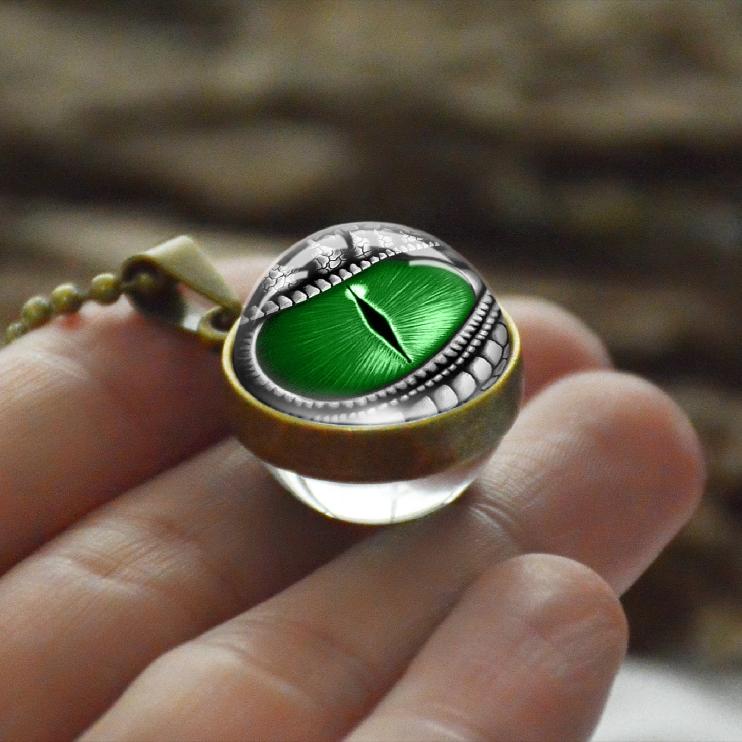 Amazing Dragon Eyes Necklace