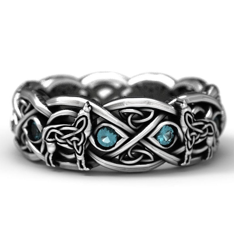 Unique Wolf Ring