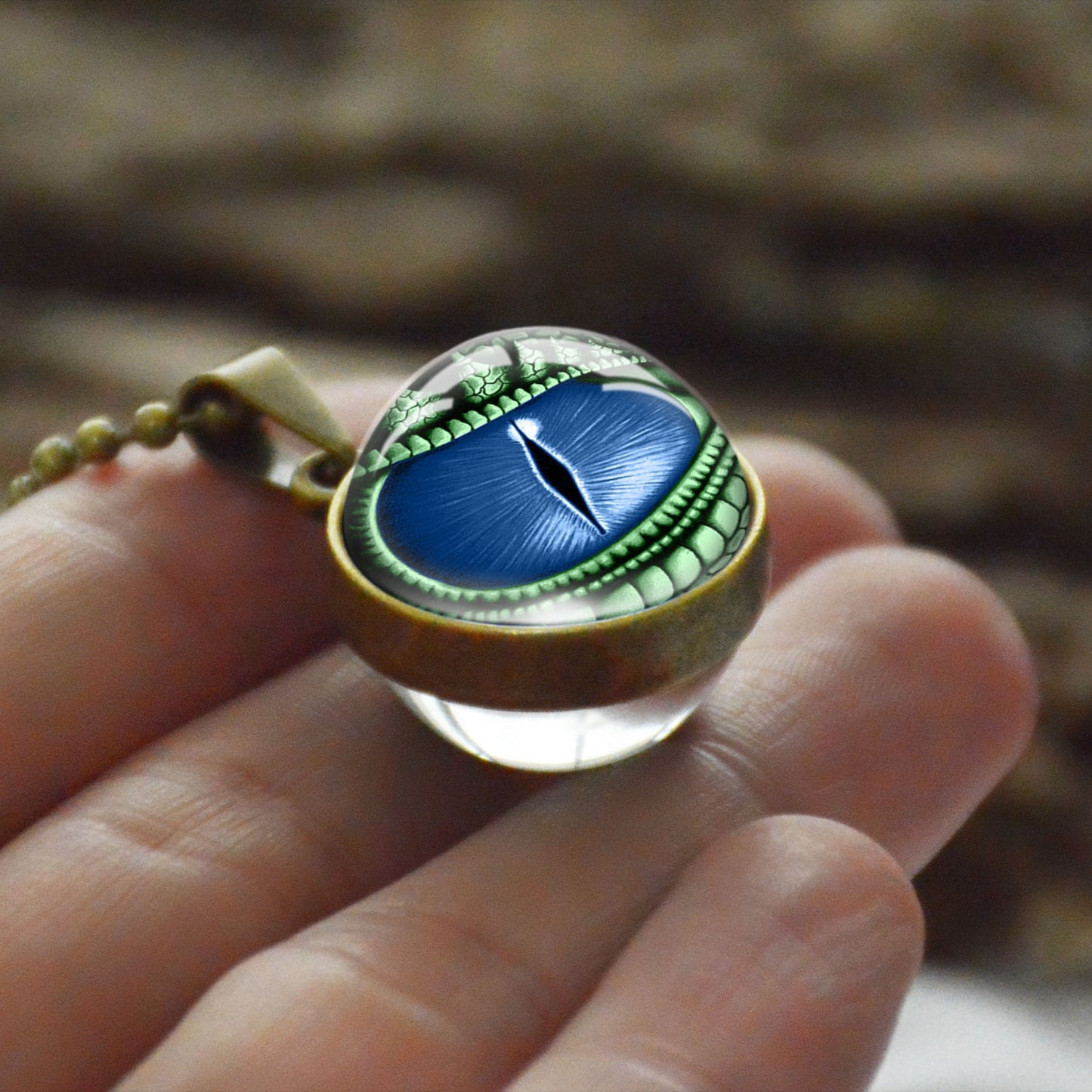 Amazing Dragon Eyes Necklace