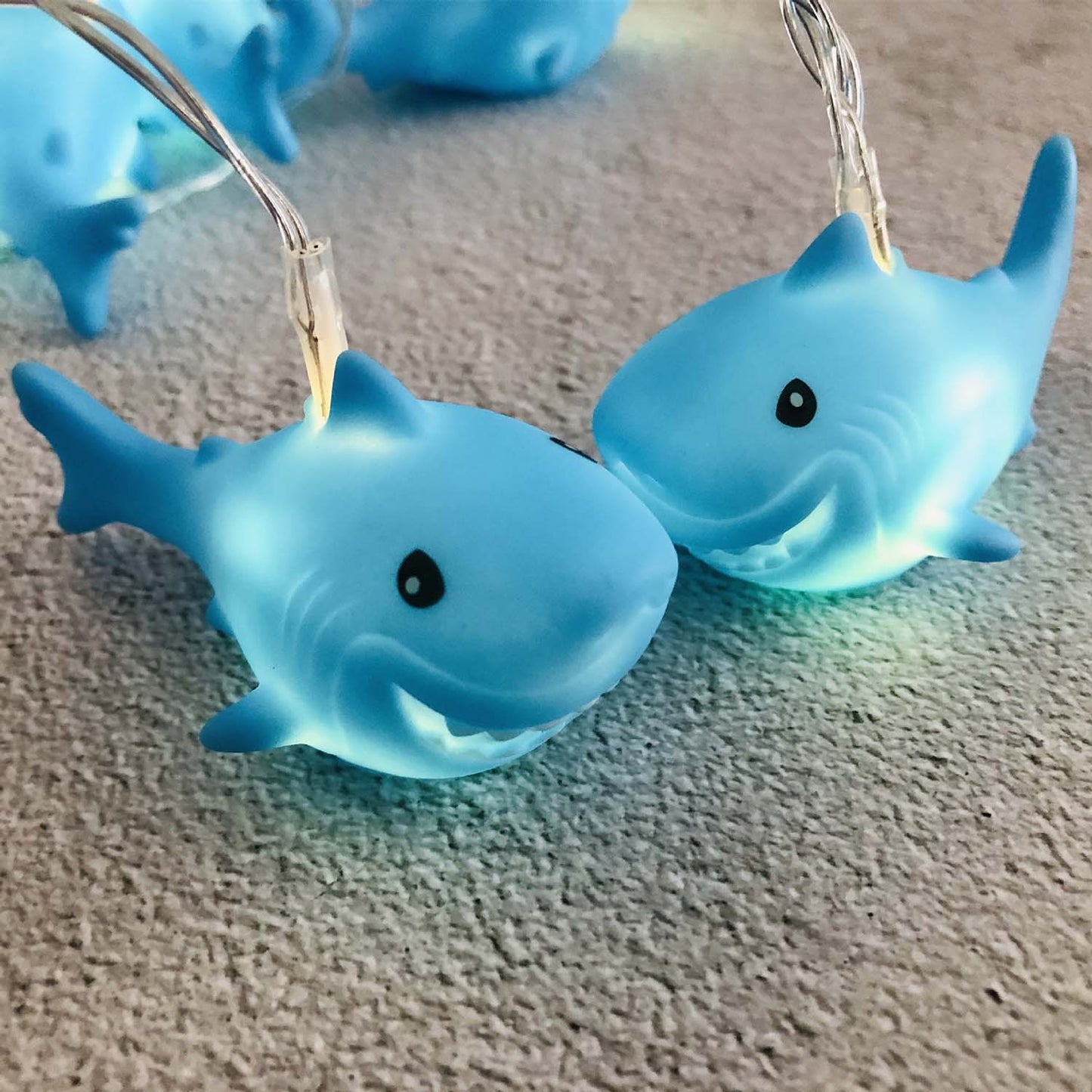 Cute Shark Leds String Light