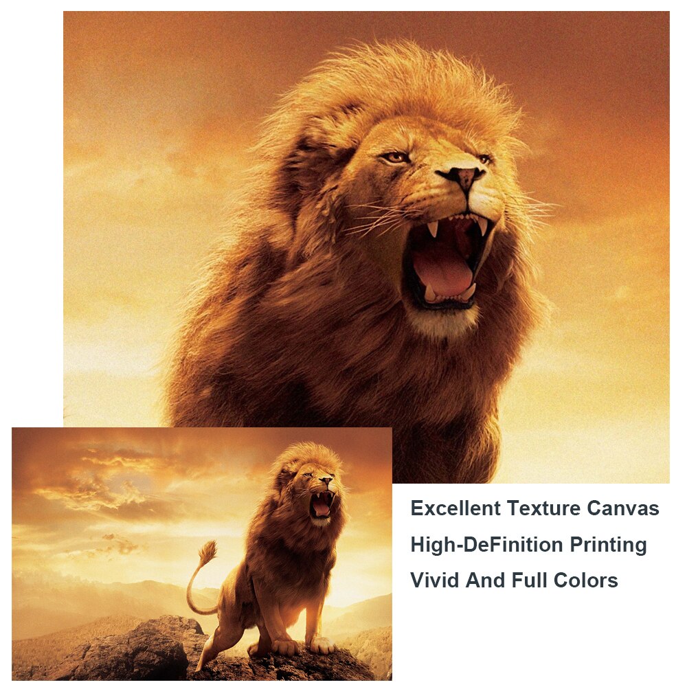 Gorgeous Lion Canvas