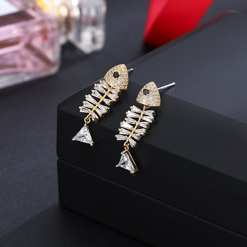 Luxury Fish Earrings