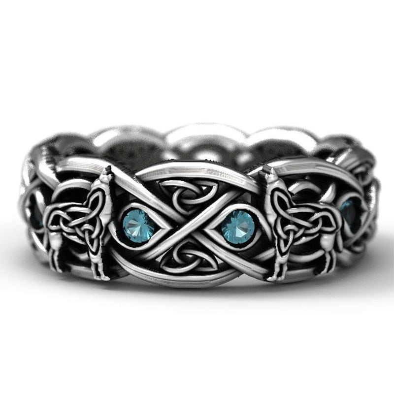 Unique Wolf Ring