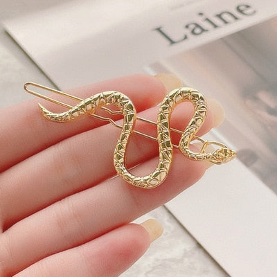 Luxury snake hairpin - animalchanel