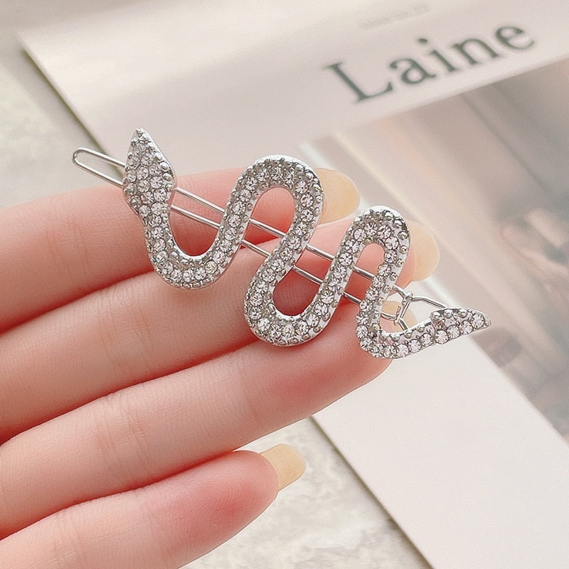 Luxury snake hairpin - animalchanel