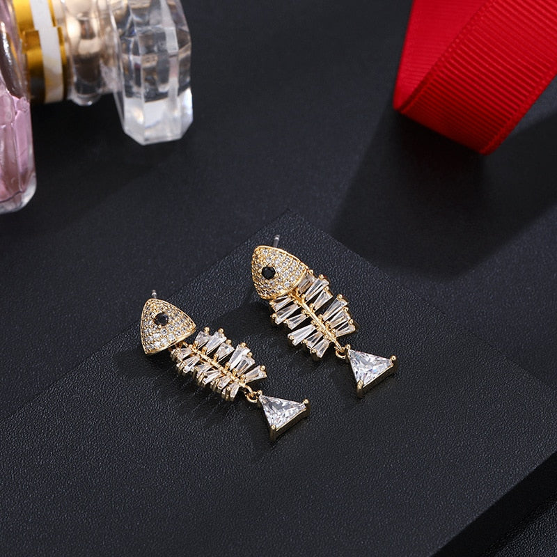 Luxury Fish Earrings